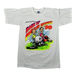 Vintage Bob & Dave Back By Popular Demand T-Shirt Mens M AT&T Golf 90s Single